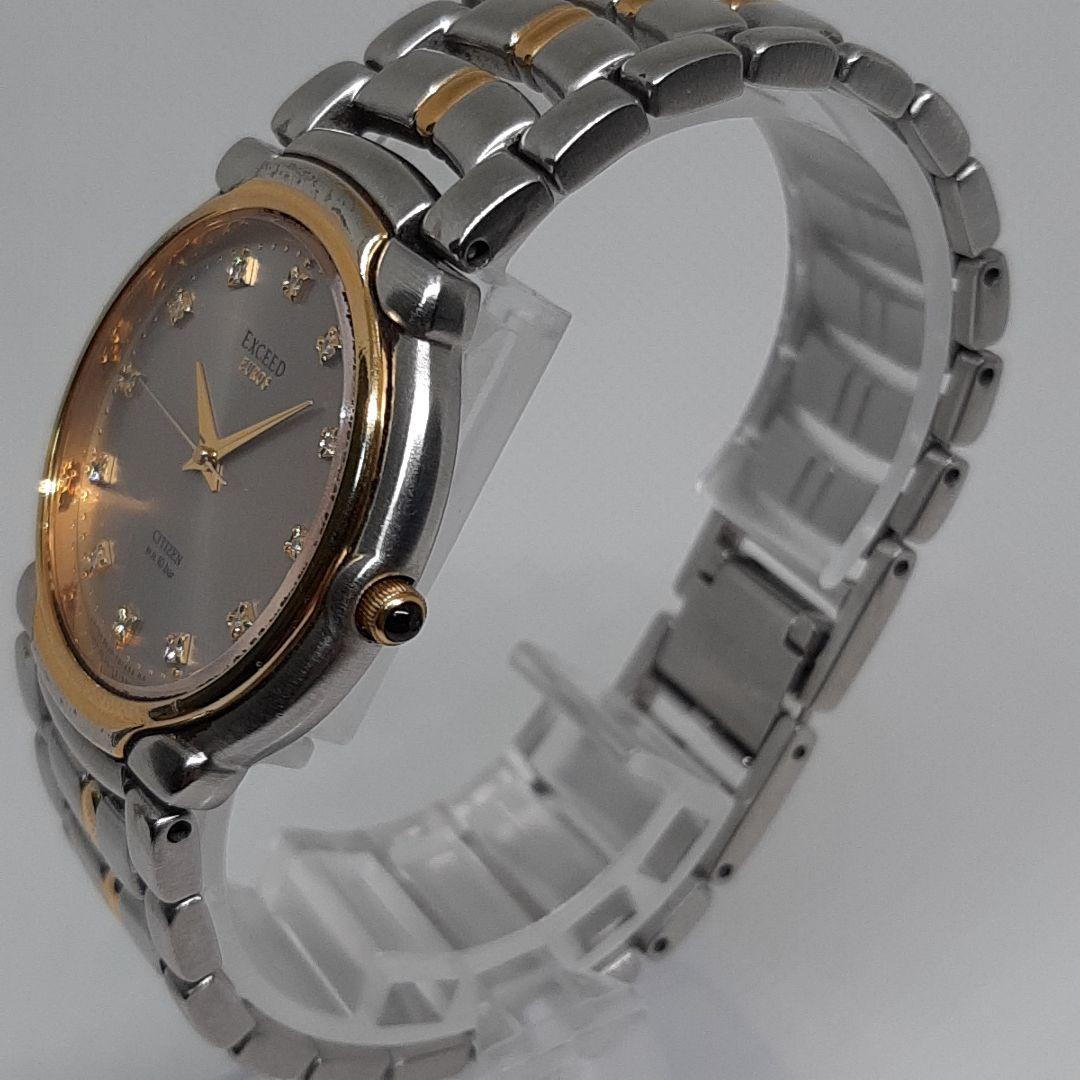 Citizen EXCEED EUROS 12P DIA Quartz Men's Watch — Japanese