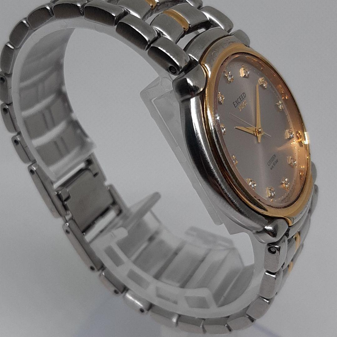 Citizen EXCEED EUROS 12P DIA Quartz Men's Watch — Japanese
