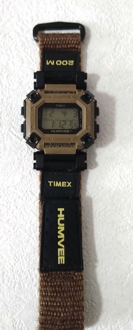 TIMEX HUMVEE Digital Men's Watch — Japanese