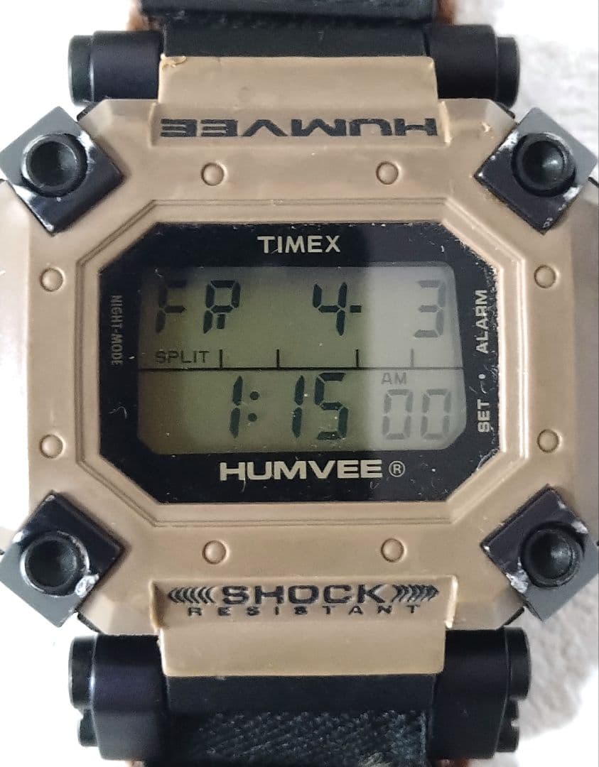 TIMEX HUMVEE Digital Men's Watch — Japanese