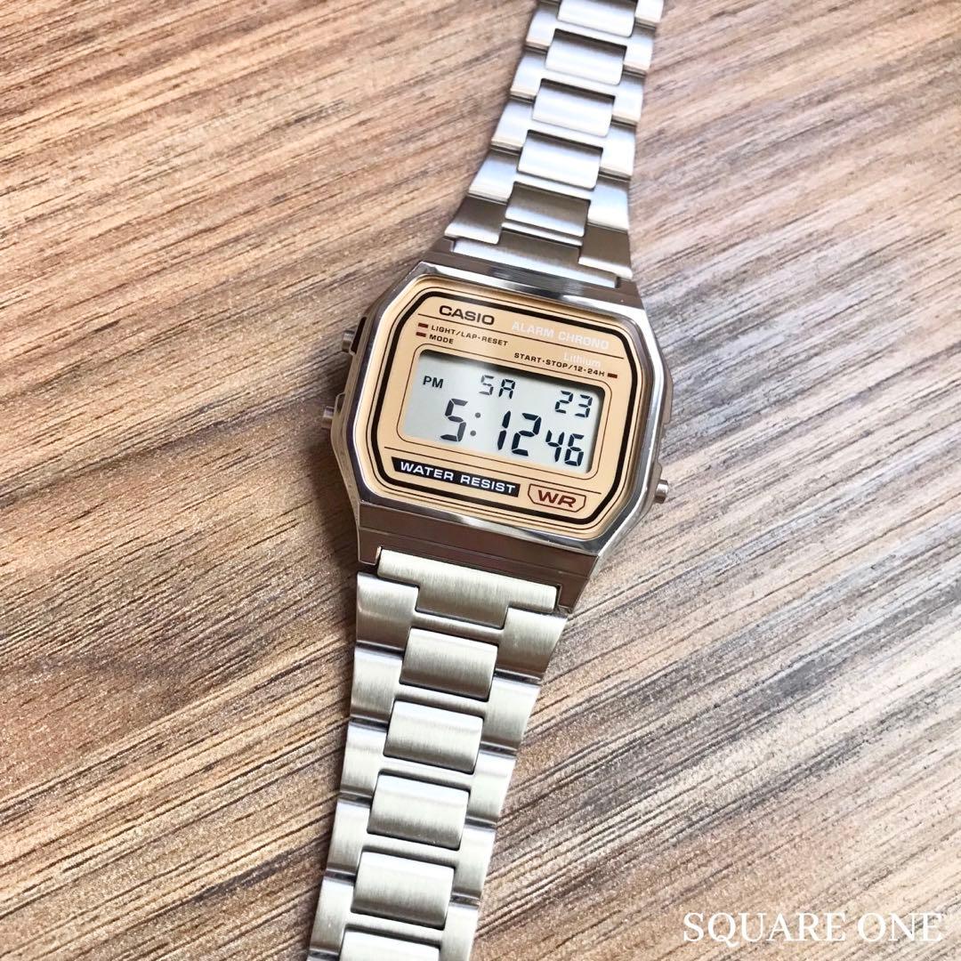 CASIO A168 Series Digital Men's Watch — Japanese