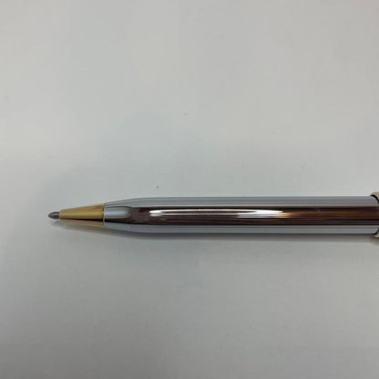 Century II Medalist medium point ballpoint pen with chromed plate body and gold plated clip