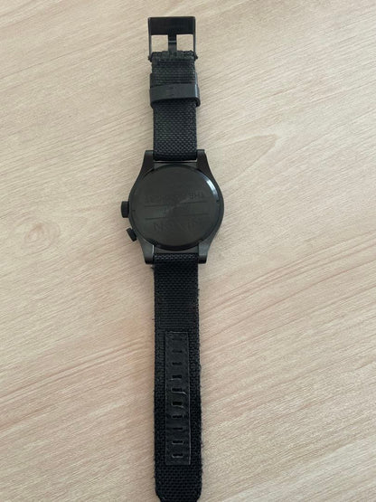 NIXON Jet Set the Passport All Black Analog Men's Watch — Japanese