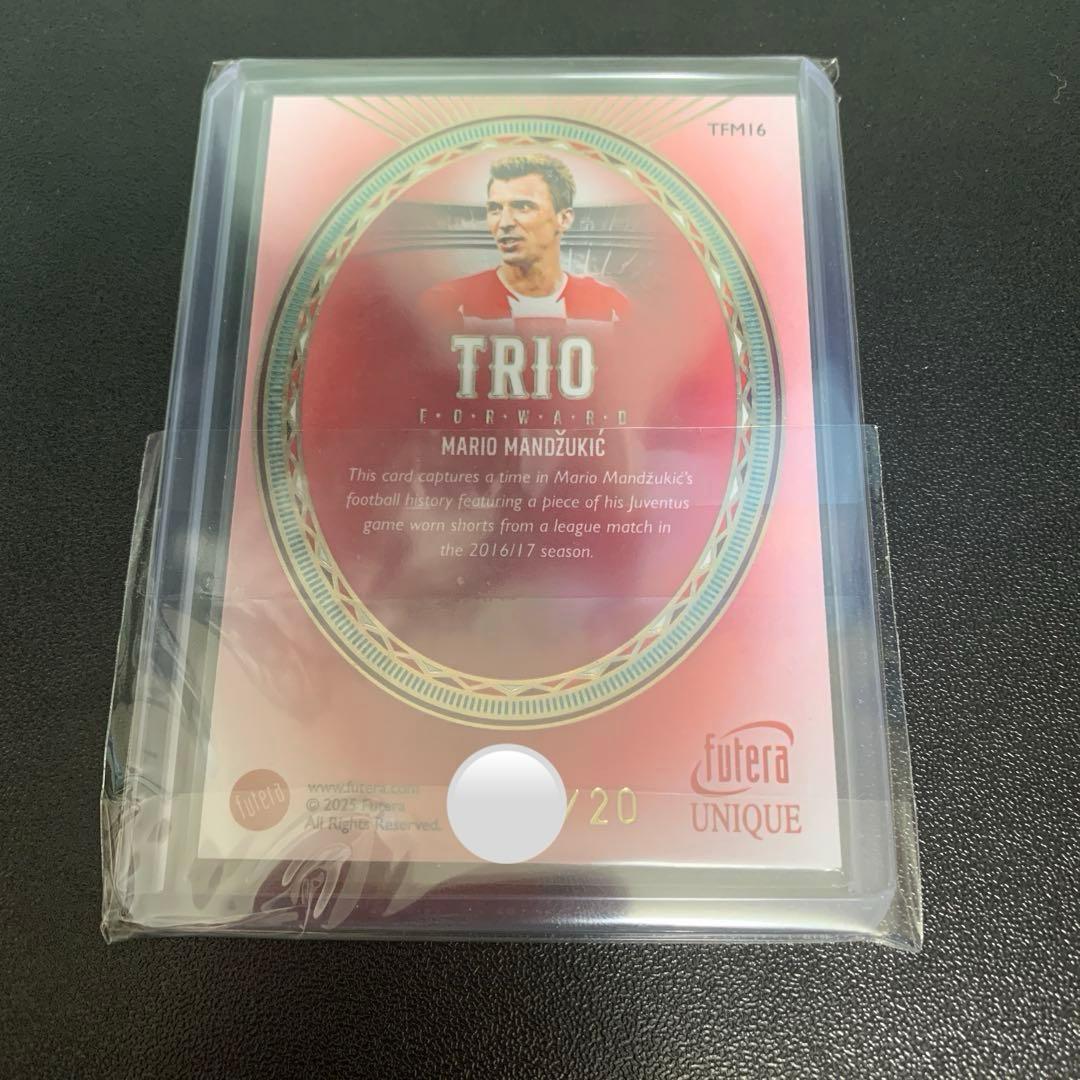 Mario Mandzukic Jersey Card 20 Series — Japanese