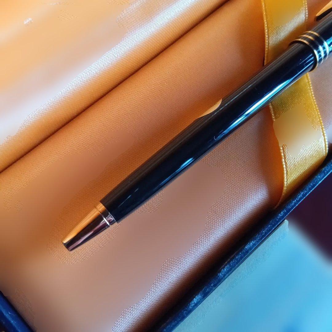 WATERMAN Exclusive black ballpoint pen with black refill and elegant France case