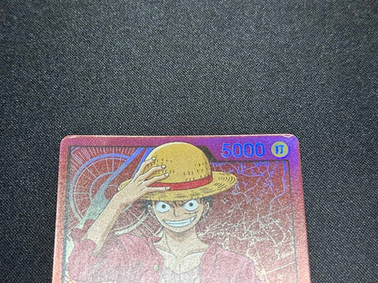 One Piece Monkey D. Luffy L — ST01-001 — Japanese