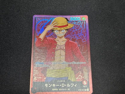 One Piece Monkey D. Luffy L — ST01-001 — Japanese