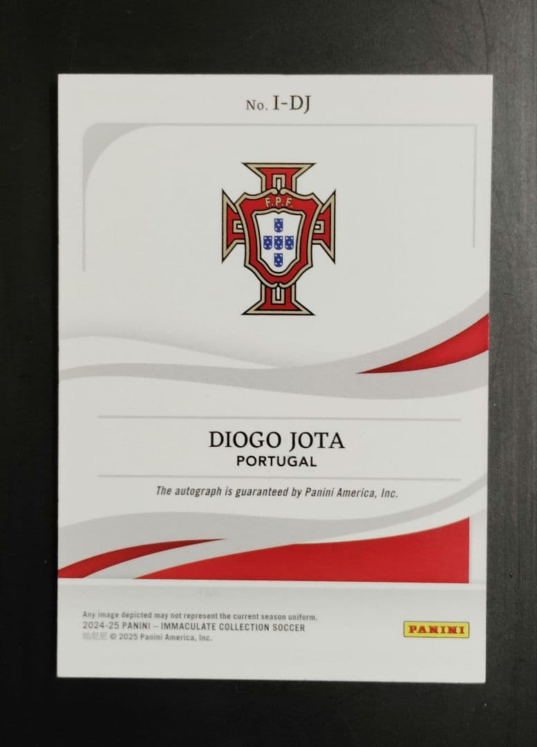 Diogo Jota 24 Limited World Edition PANINI — Japanese