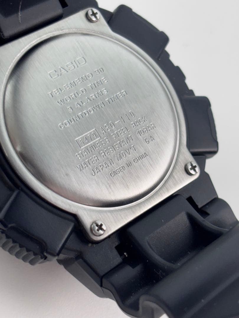 CASIO AEQ-110W-1BJH Digital Men's Watch — Japanese