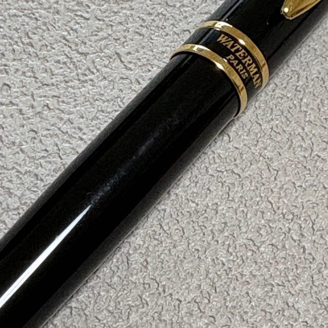 WATERMAN Expert Essential Black GT fountain pen with fine nib, unused condition