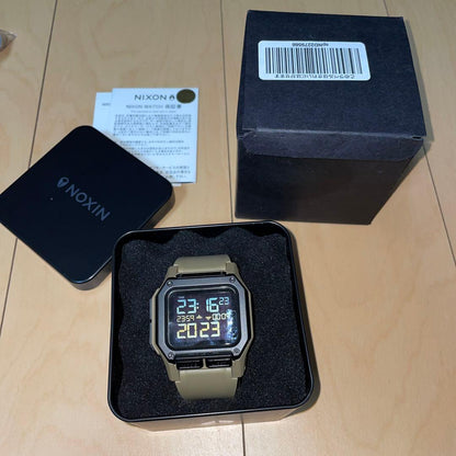 NIXON REGULUS NA11802711-00 Digital Men's Watch — Japanese