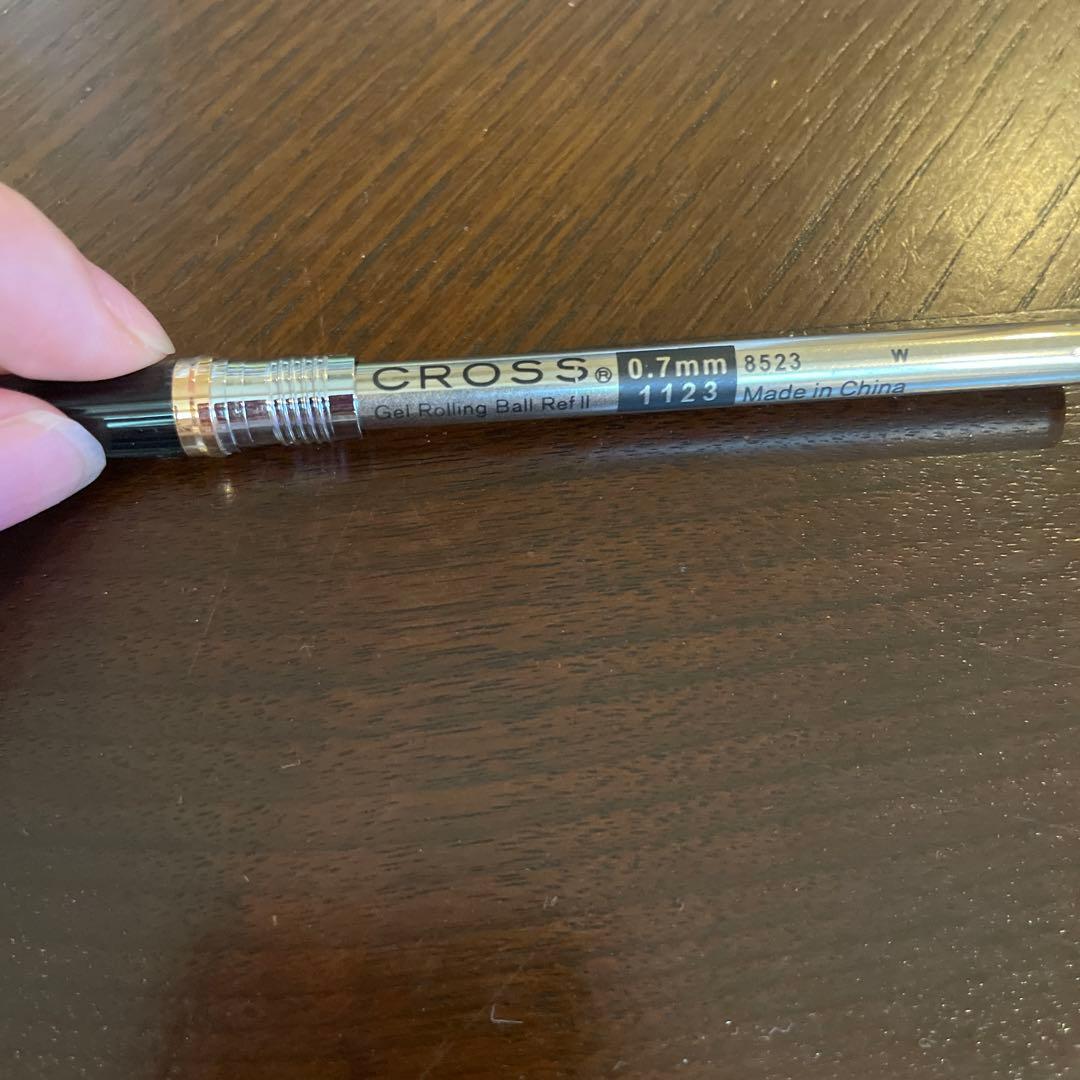 CROSS Century Pearl White Ballpoint Pen Model No.35 with sleek pearl white finish and black ink tip