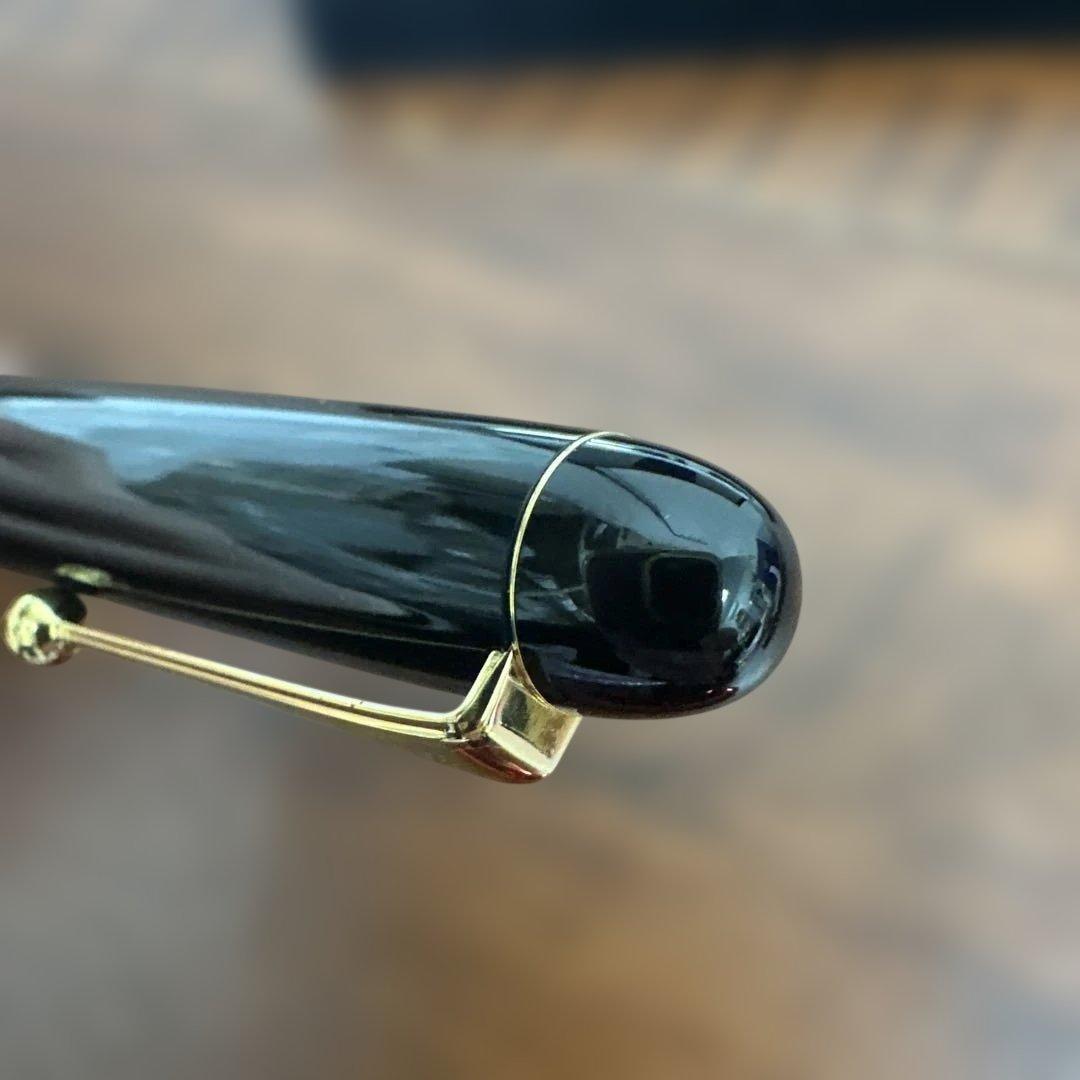Showa Retro 3-Pen Set of gold fountain pens by PILOT with fine and extra fine tips in a sleek case