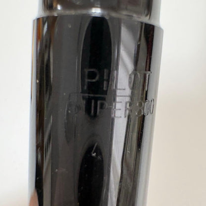 Vintage Pilot Super 300 fountain pen with 14K nib and accompanying case shown on white background