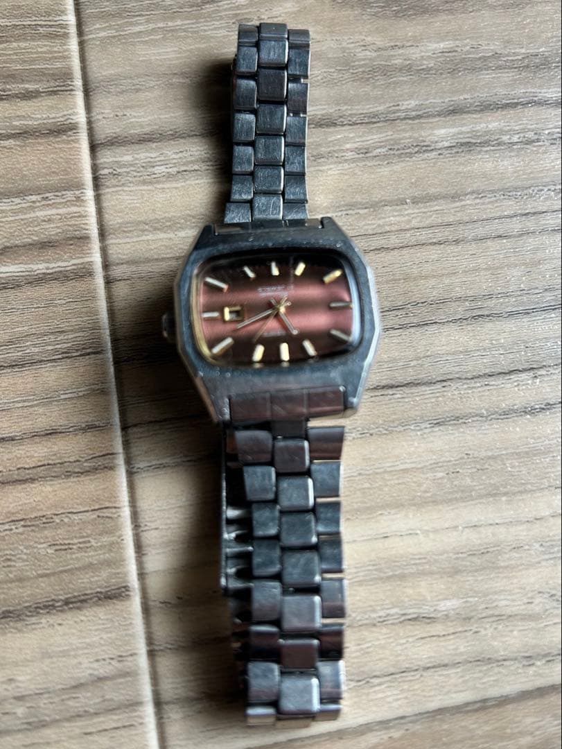 ORIENT MiniMatic TV Case Brown Dial Automatic Men's Watch — Japanese