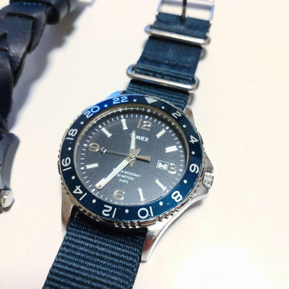 TIMEX SHIPS Safari Kaleidoscope Quartz Men's Watch — Japanese