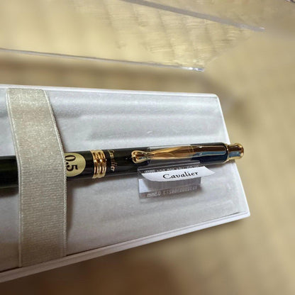 Pilot Cavale Marble Green mechanical pencil with marble pattern and green accents, new condition