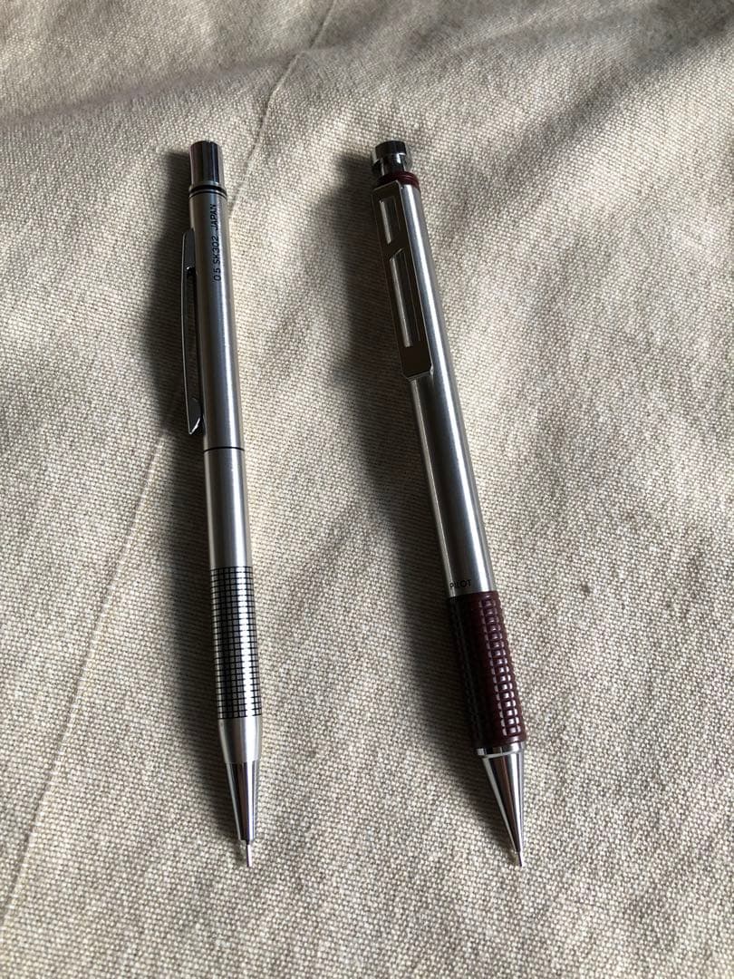 PILOT sk302 Neox silver sharp pencil set with red case and user manual