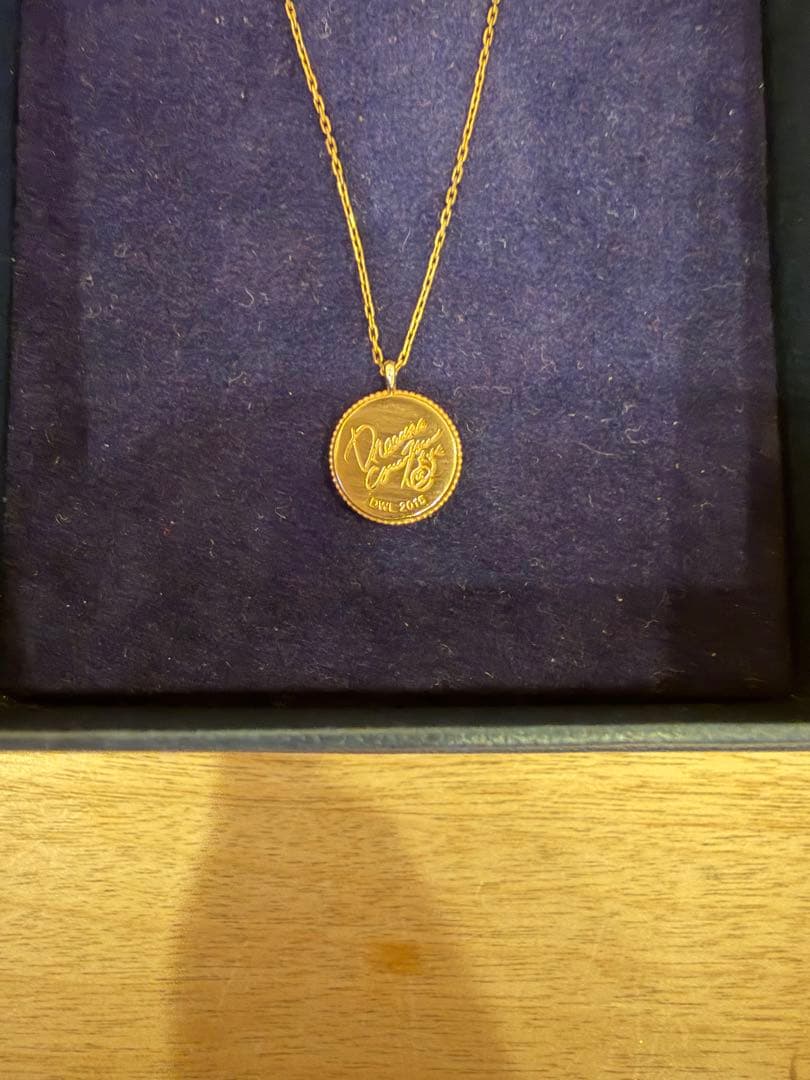 agete×DREAMS COME TRUE Necklace made of K10 gold featuring a delicate design from the 2024 collaboration