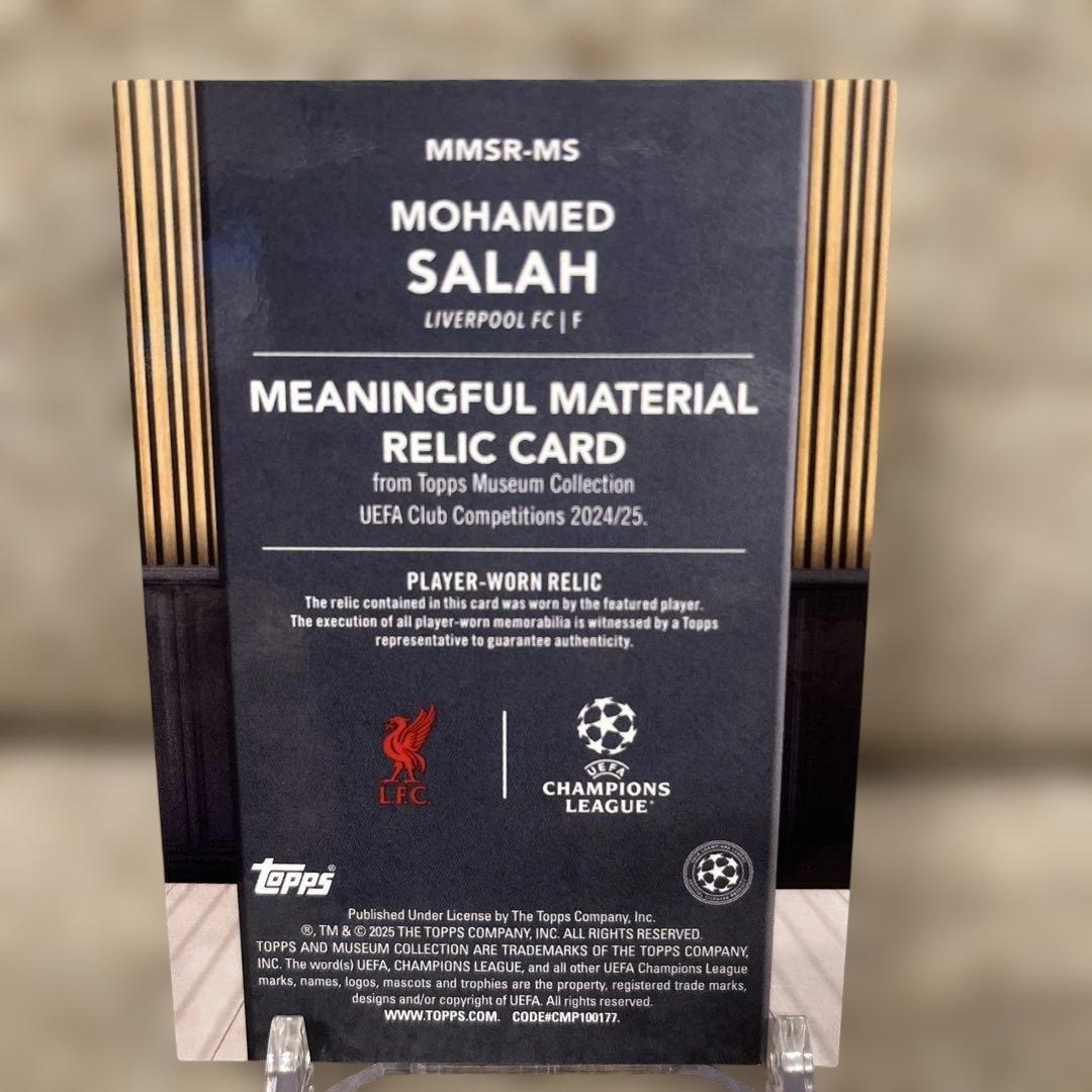 Topps Mohamed Salah Lyric Card — Japanese
