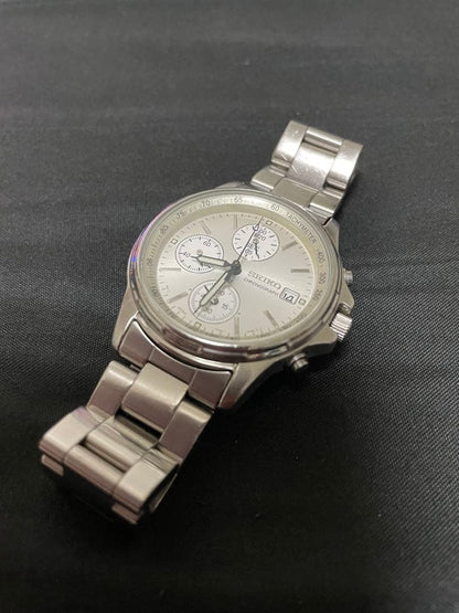 SEIKO 7T92-0BA0 Quartz Men's Watch — Japanese
