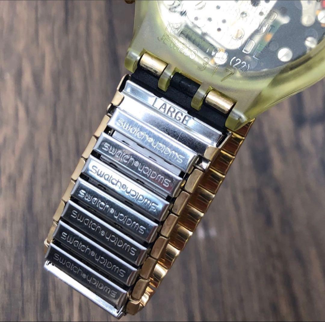swatch Gold Chronograph Quartz Men's — Japanese