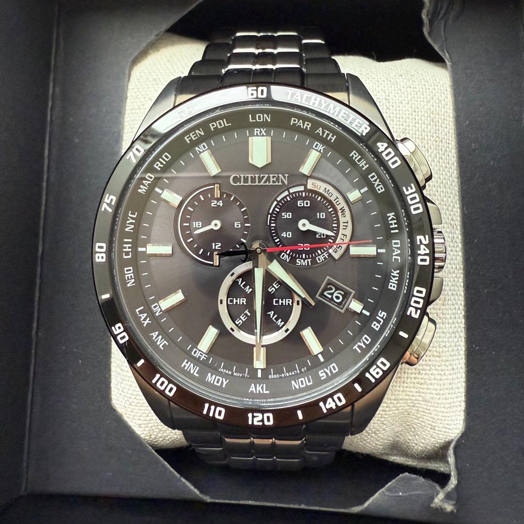 Citizen CB5874-90E Solar Men's Watch — Japanese