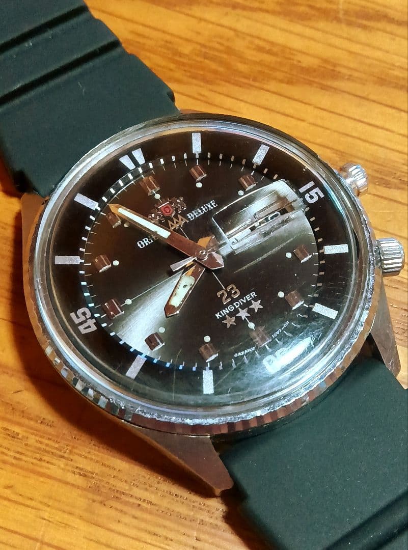 ORIENT King Diver 1960s OH Cal. Automatic Men's Watch — Japanese