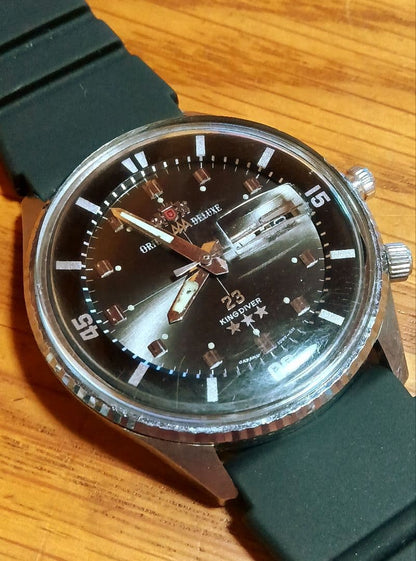 ORIENT King Diver 1960s OH Cal. Automatic Men's Watch — Japanese