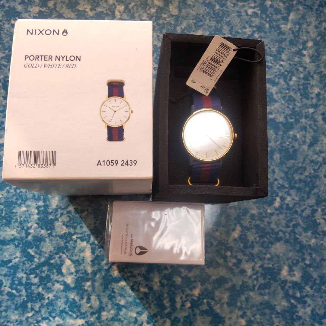 NIXON PORTER NYLON Analog Men's Watch — Japanese