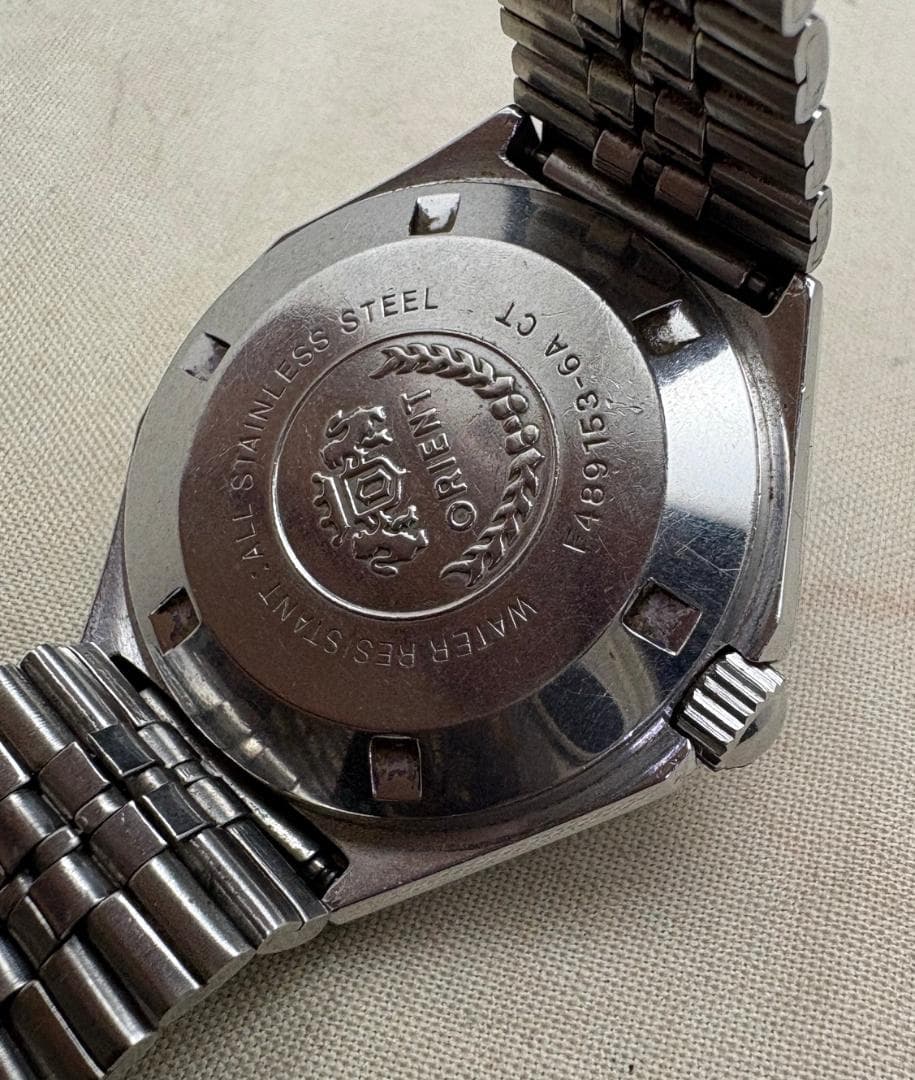 ORIENT HIACE 5-面カットガラス SBTR009 Automatic Men's Watch — Japanese