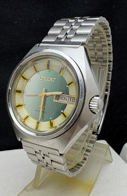 ORIENT HIACE 5-面カットガラス SBTR009 Automatic Men's Watch — Japanese