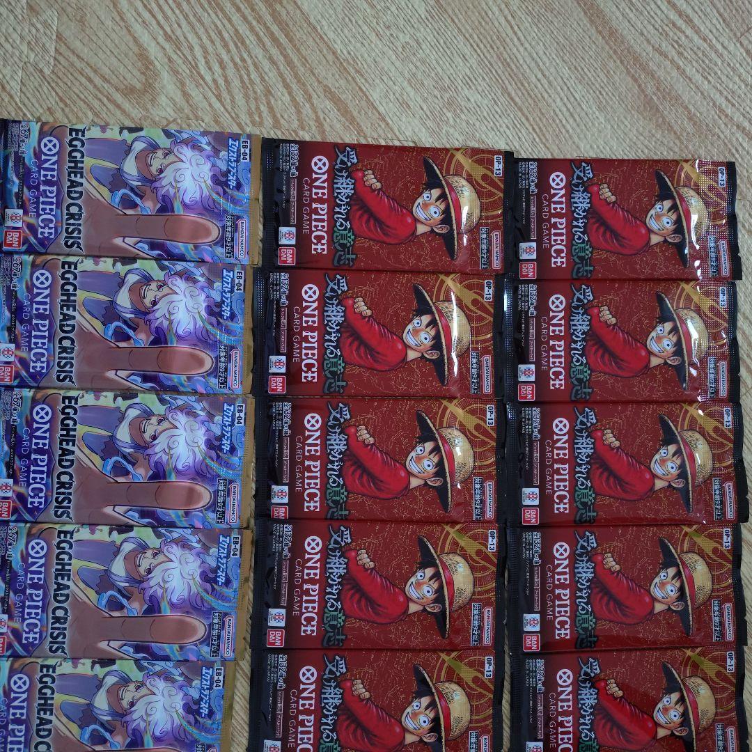 One Piece One Piece Card Egg Head Crisis 6 Pack Inherited Will 12 Pack Pack — Japanese