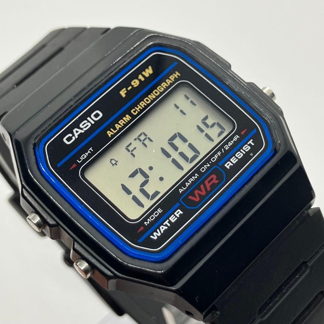 CASIO F-91W Digital Men's Watch — Japanese