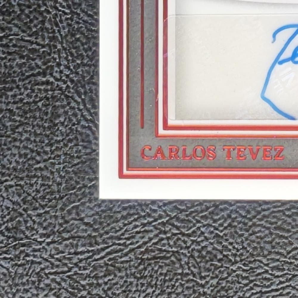 Carlos Tevez Sign — Japanese