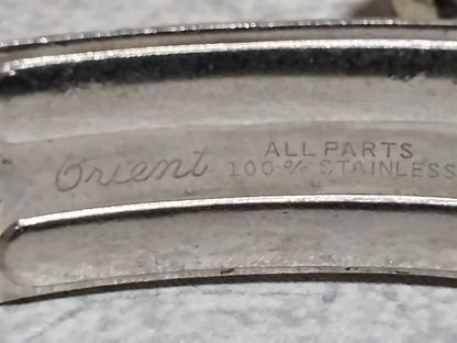 ORIENT 18mmブレス Men's Watch — Japanese