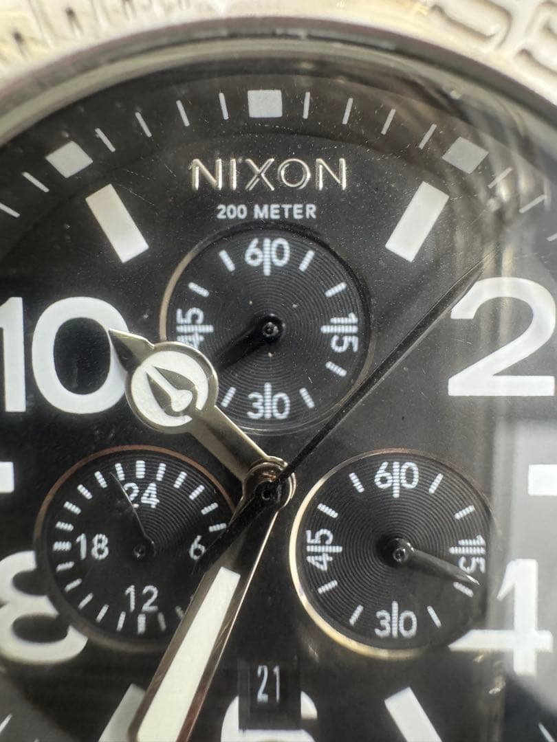 NIXON A047-0XM Quartz Men's Watch — Japanese