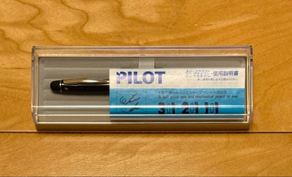 Pilot Multi-Function Ballpoint Pen 2+1 with black and red ink and 0.5mm mechanical pencil in dark green and gold finish