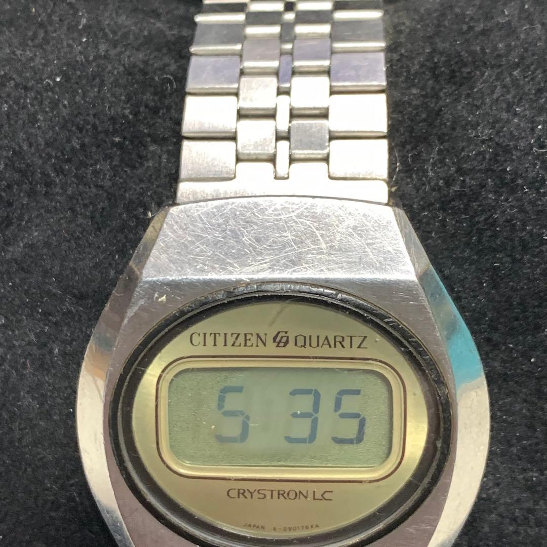 Citizen CRYSTRON LC 60-7053 Digital Men's Watch — Japanese