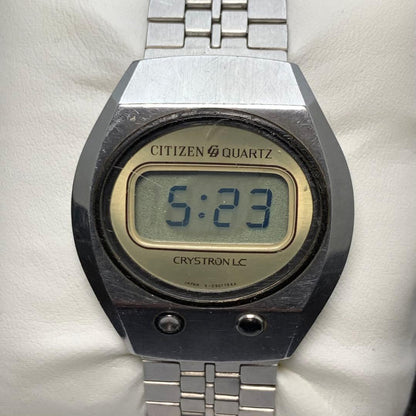 Citizen CRYSTRON LC 60-7053 Digital Men's Watch — Japanese