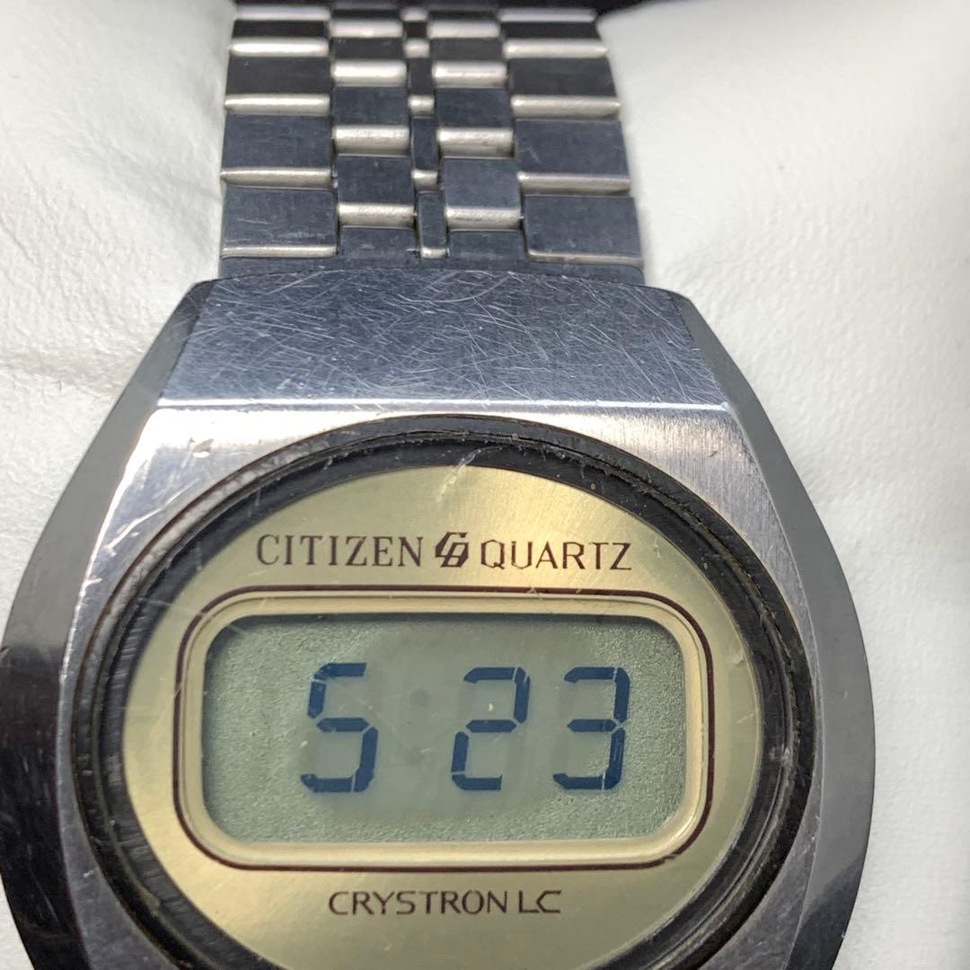 Citizen CRYSTRON LC 60-7053 Digital Men's Watch — Japanese