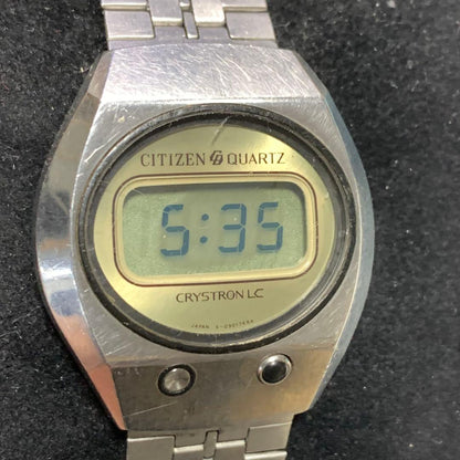 Citizen CRYSTRON LC 60-7053 Digital Men's Watch — Japanese