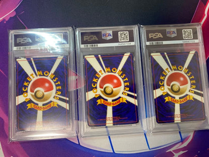 Pokemon Pokémon Card Starter Pokémon Three Sequential Set Takae-kko Please — Japanese