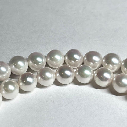 Niccolo Polo Y-shape long necklace featuring 7.0-7.5mm Akoya pearls, 54.5 cm length