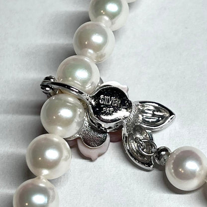 Niccolo Polo Y-shape long necklace featuring 7.0-7.5mm Akoya pearls, 54.5 cm length