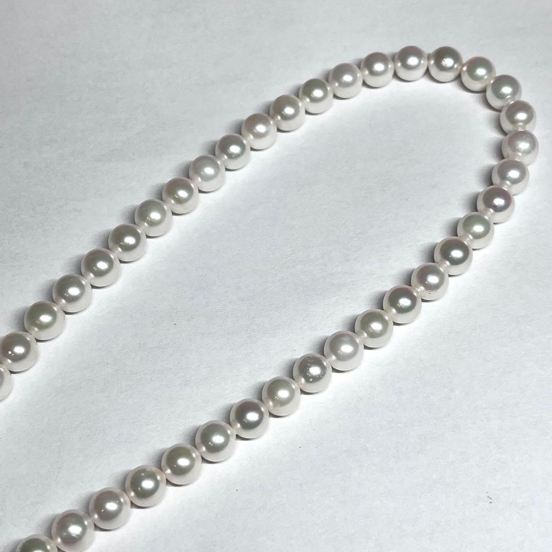 Niccolo Polo Y-shape long necklace featuring 7.0-7.5mm Akoya pearls, 54.5 cm length