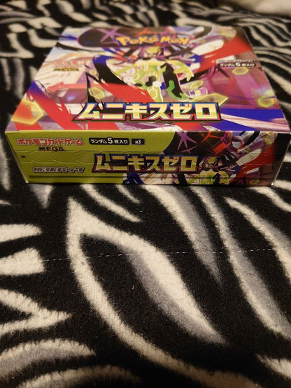 Pokemon Peperipītsuki Pokémon Card Munikis Zero 1box Box — Japanese