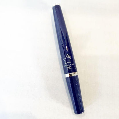Pilot Timeline Hello Kitty ballpoint pen in navy color with glitter and Hello Kitty character design