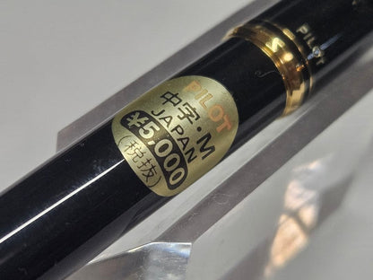 Pilot fountain pen with 14K medium nib, discontinued model, shown unused with slight storage dirt
