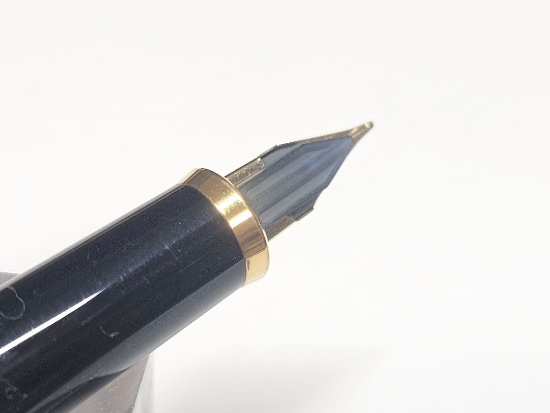Pilot fountain pen with 14K medium nib, discontinued model, shown unused with slight storage dirt